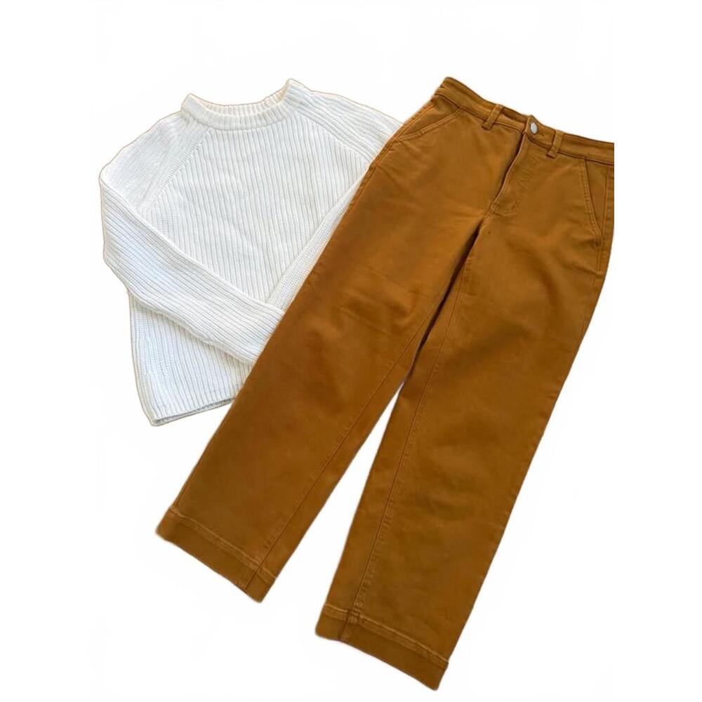 Women’s Everlane Casual Wide Leg Pants Sz 2